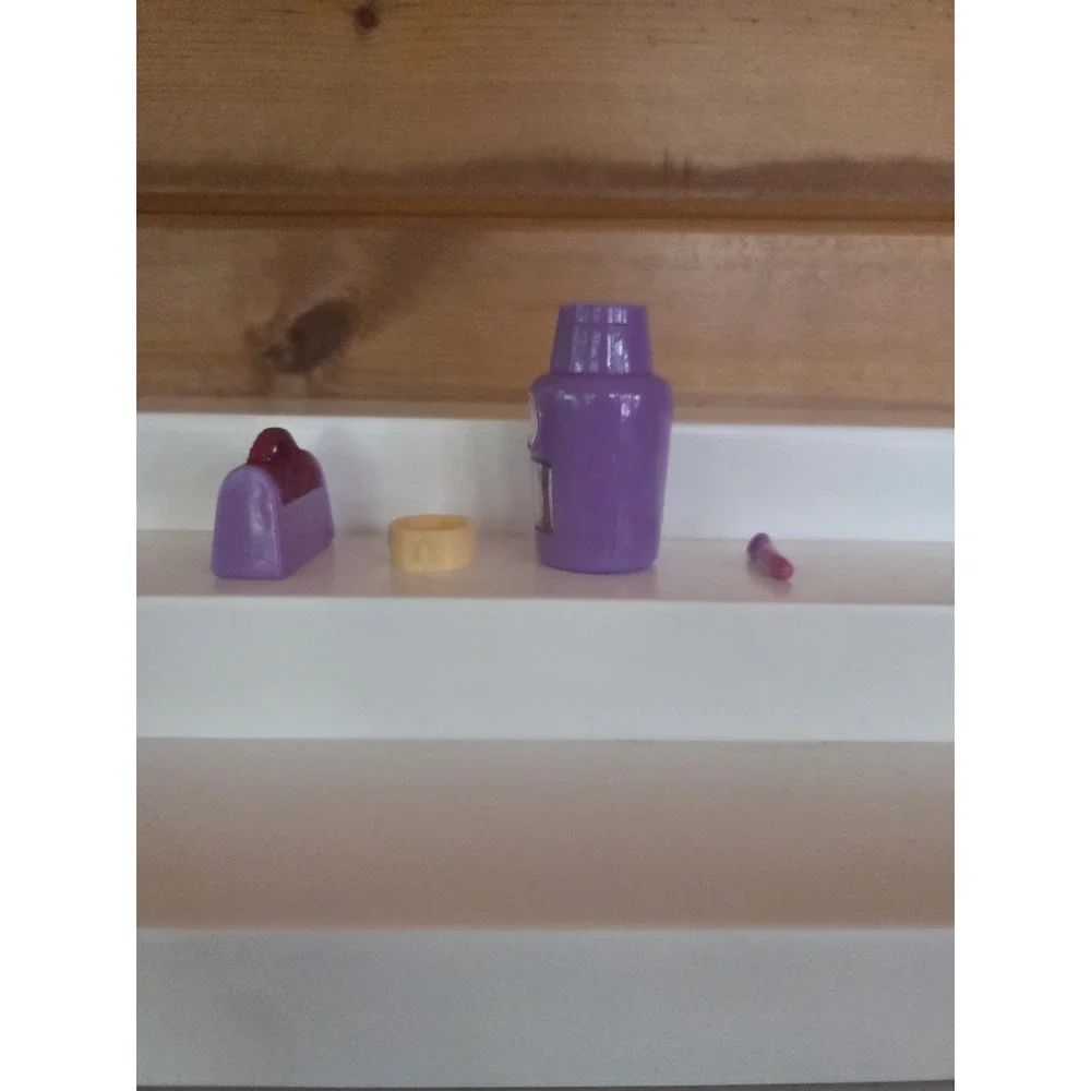 Doc McStuffins Replacement Medical Bag Small 4 Instruments‎ Purple Glitter Small